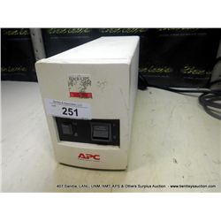 APC BK650M BATTERY BACK-UP / SURGE PROTECTOR