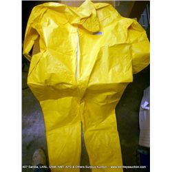 YELLOW PROTECTIVE APPAREL MATERIALS
