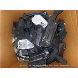 BOX: MILITARY APPAREL, BELTS & HOLSTERS
