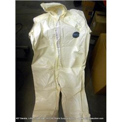 WHITE PROTECTIVE APPAREL MATERIAL