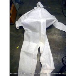 WHITE PROTECTIVE APPAREL MATERIAL