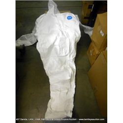 WHITE PROTECTIVE APPAREL MATERIAL