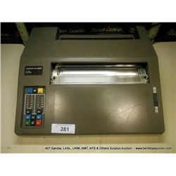 PERKIN ELMER R100A RECORDER