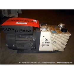 VARIAN 9499315 VACUUM PUMP (print sequence:) FY1400160
