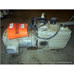 LH TRIVAC D8A VACUUM PUMP (print sequence:) FY1400161