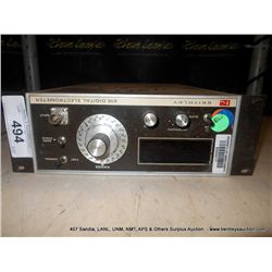 KEITHLEY 616 DIGITAL ELECTROMETER (print sequence:) 2833