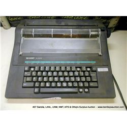SHARP PA 3000II ELECTRIC TYPEWRITER