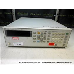HP 3324A SYNTHESIZED FUNCTION SWEEP GENERATOR