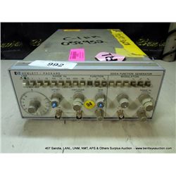 HP 3312A FUNCTIONAL GENERATOR (print sequence:) 58952