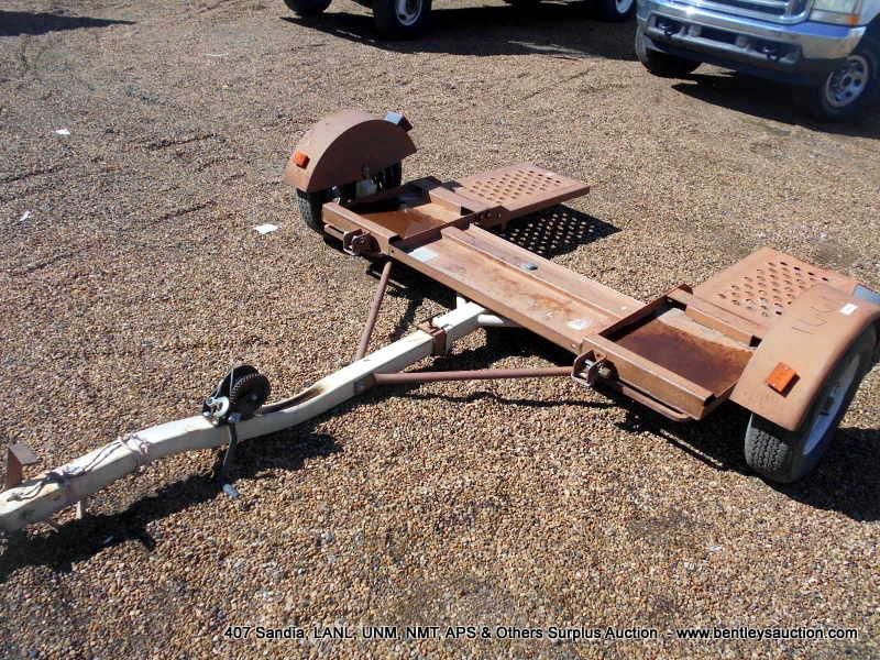 1996 QT 25D TOW DOLLY TRAILER (BILL OF SALE) S/N 3AGT0101 TTO 03391