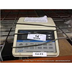 COLE-PARMER DIGI-SENSE TEMPERATURE/HUMIDITY