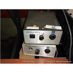 VOLPI INTRALUX 4000 FIBER OPTIC LIGHT SOURCE 2X