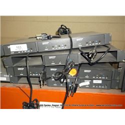 VIDEO TEK VIDEO SWITCH CHASSIS 4X MONEY