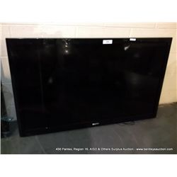 SANYO 50" WALL MOUNT TV - BAD SCREEN