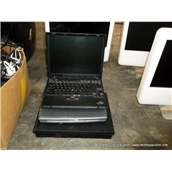ASSORTED IBM, DELL LAPTOPS (3X THE MONEY)