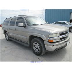 2002 - CHEVROLET SUBURBAN