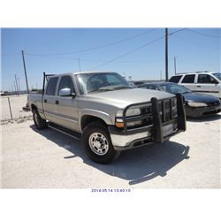 2002 - CHEVROLET SILVERADO 1500
