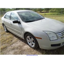 2008 - FORD FUSION// EXPORT ONLY