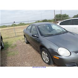 2005 - DODGE NEON