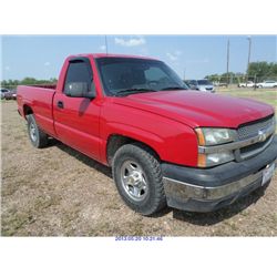 2004 - CHEVROLET SILVERADO// REBUILT SALVAGE TITLE