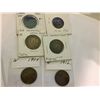 Image 1 : 6 CANADA LARGE CENTS. 1901/02/09/10/12/18 VF AND XF