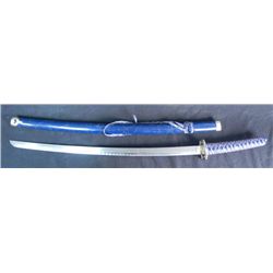 JAPAN SAMURAI SWORD KATANA-VINTAGE-26" BLADE W/SCABBARD