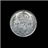 Image 1 : Great Britain 1917 Post WWI Silver 3 Pence Unc.