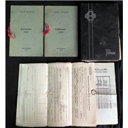 1927 LOT FOR US ARMY TROOP F-14TH CAVALRY-INC SCRAPBOOK