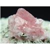 Image 2 : PINK RHODOCHROSITE CRYSTAL & PYRITE CLUSTER