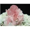 Image 4 : PINK RHODOCHROSITE CRYSTAL & PYRITE CLUSTER