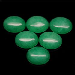 LOT OF 24.45 CTS. OF GREEN CHINESE JADE