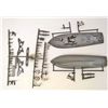 Image 2 : VINTAGE AHM US NAVY MOSQUITO BOAT PT-207 MODEL KIT