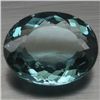 Image 1 : 26.42 CT AQUAMARINE AFRICAN QUARTZ