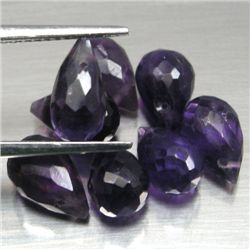 LOT OF 12.84 CTS. OF BRAZILIAN AMETHYST - 8 PIECES