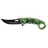 Image 1 : 5" Spring Assist Zombie Killer Folding Knife - Green