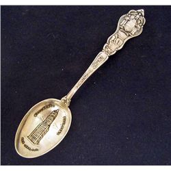 VINTAGE STERLING SILVER NEW YORK SOUVENIR SPOON