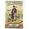 Image 1 : HOWE BICYCLES TRICYCLES MUSEUM GRADE 8X10 CANVAS PRINT