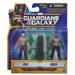 -GUARDIANS OF THE GALAXY DRAX & KORATH Action Figures