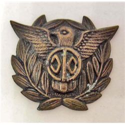 VINTAGE WW2 ERA JAPANESE INSIGNIA CAP BADGE