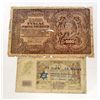 Image 1 : LOT OF 2 PCS. OF NAZI GERMAN HOLOCAUST GETTO MONEY