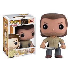 Funko Walking Dead Prison Yard Rick Pop! Vinyl Figure