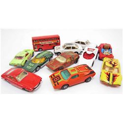 LOT OF 12 VINTAGE MATCHBOX SUPERFAST DIECAST VEHICLES