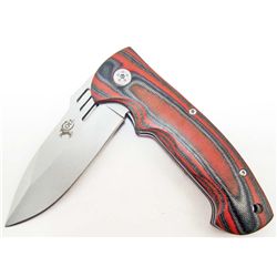 CT550 Colt Blood Stripe Blood Fin Linerlock Knife