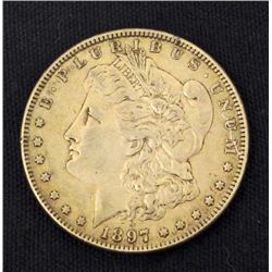 1897-P MORGAN SILVER DOLLAR