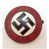 Image 1 : NAZI GERMAN NSDAP ENAMELED PARTY BADGE