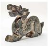 Image 1 : CARVED JADE DRAGON FIGURINE