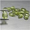 Image 1 : LOT OF 7.89 CTS OF GREEN PAKISTAN PERIDOT - 14 PIECES