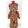 Image 1 : VINTAGE JOINTED TEDDY BEAR WITH PLASTIC FACE