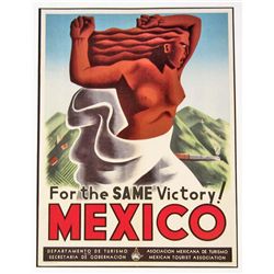 VICTORY MEXICO MUSEUM GRADE 8X10 CANVAS PRINT