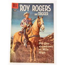 1958 ROY ROGERS NO. 125 COMIC BOOK WITH 10 CENT COVER